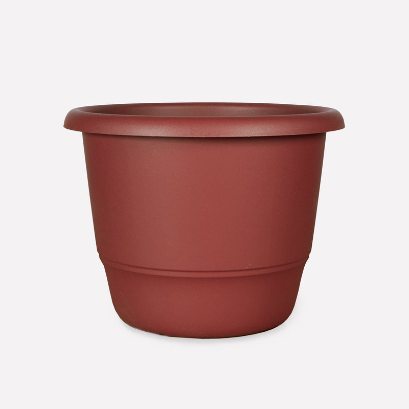 Pot van gerecycled plastic voor tuinplanten