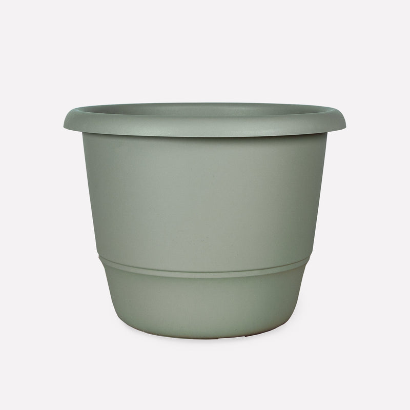 Pot van gerecycled plastic voor tuinplanten