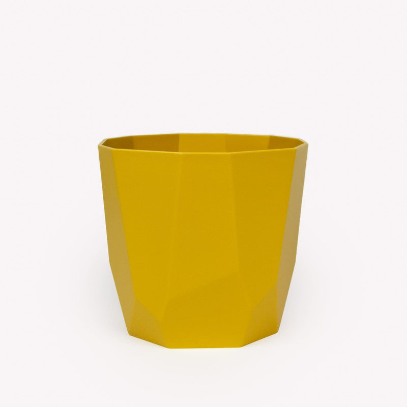 plantenpot okergeel