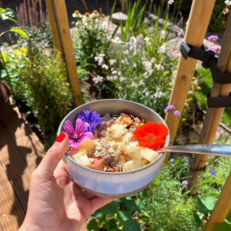 Vier vakantie in je tuin met eetbare bloemen!