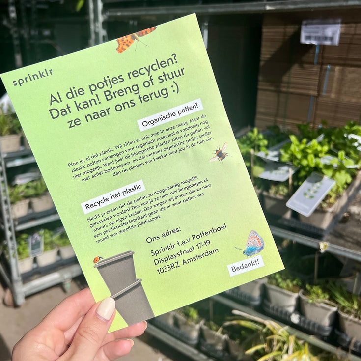 Potjes recyclen? Dat kan!