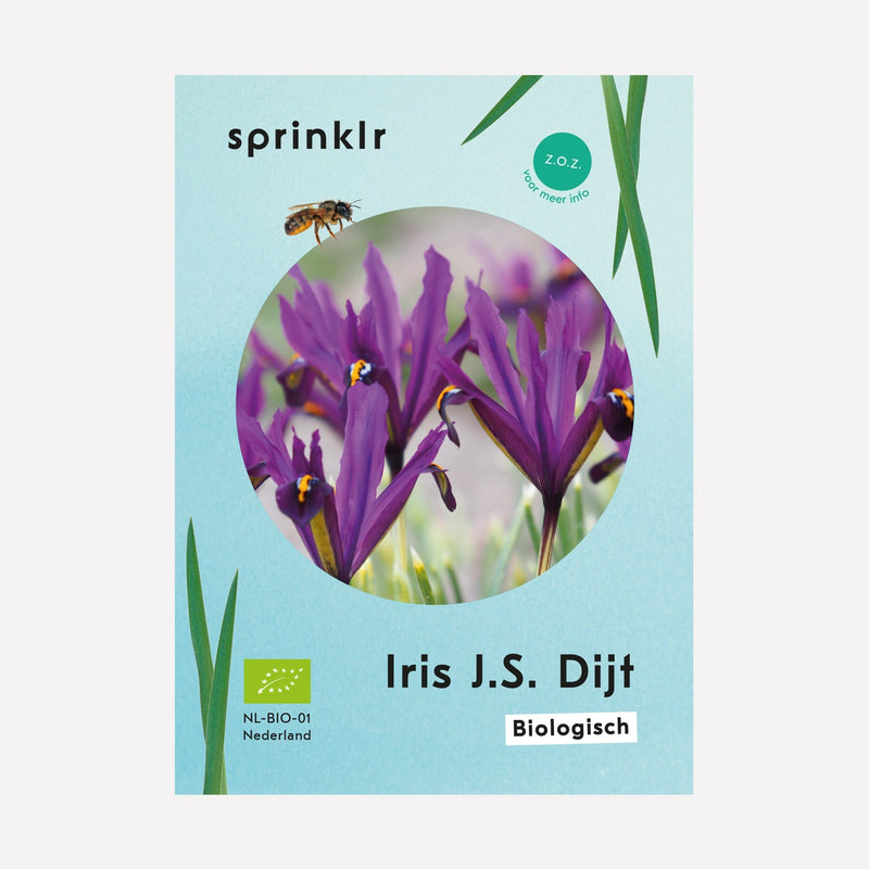 Sprinklr bollenlabel van Iris J.S. Dijt