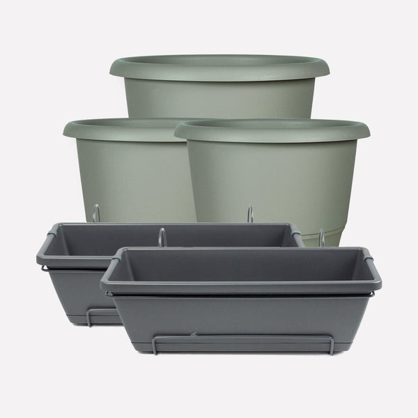 Balkontuintje Half-Zon