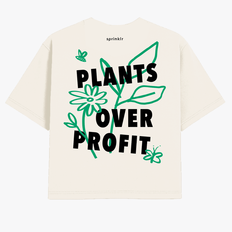 T-shirt Plants over Profit