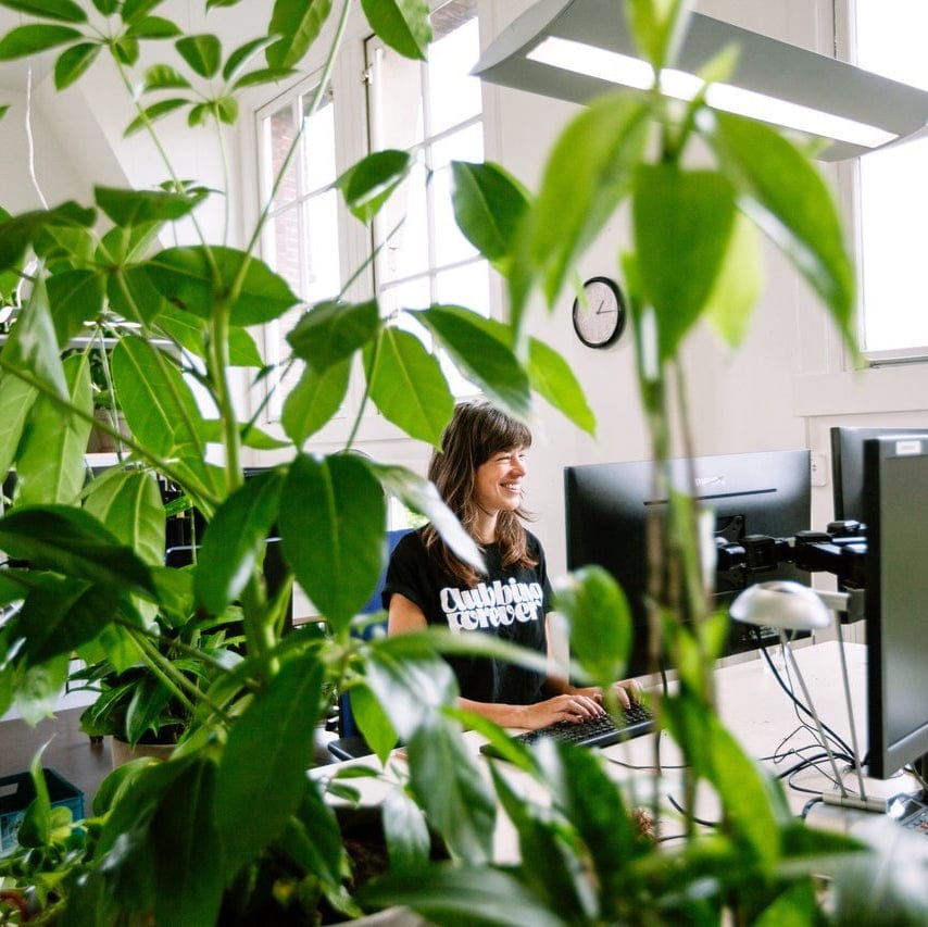 Vergroen bedrijf of kantoor