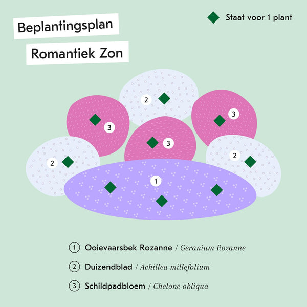Romantiek Half-zon / Zon